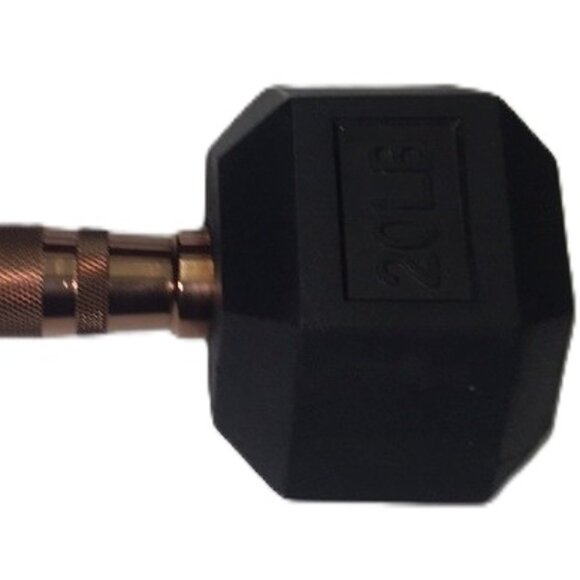 🛑 FLO 360 Rubber ➕🆒 WEIGHT Training 20LB DUMBELL Strength Fitness 💸BUY NOW‼️ - Picture 15 of 16